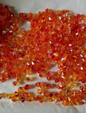 Swarovski 5301 4mm bicone beads Fireopal AB 48pcs