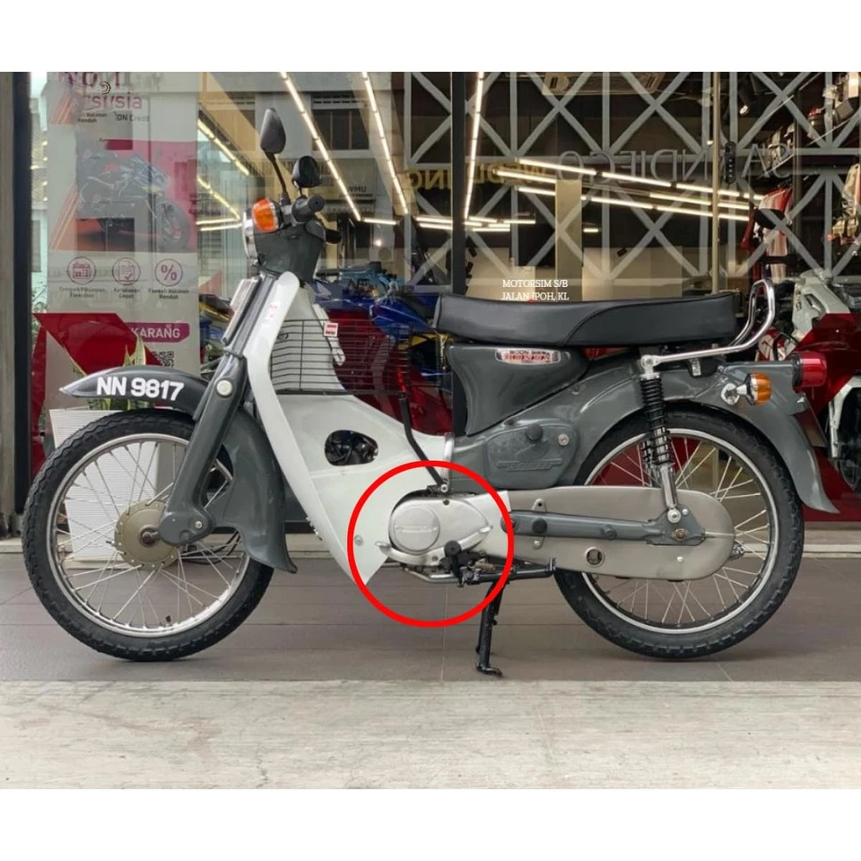 PARA HONDA C50 C65 C70 C90 Z50 CHALY PASSORT CUB PALANCA DE PEDAL DE CAMBIO DE MARCHAS CROMADA Foto 2 de 4