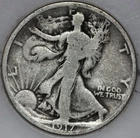 * 1917-P Walking Liberty Half Dollar 90% Silver As Shown