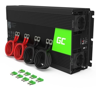 5903317228370 Converter 24V na 230V 3000W/6000W Green Cell