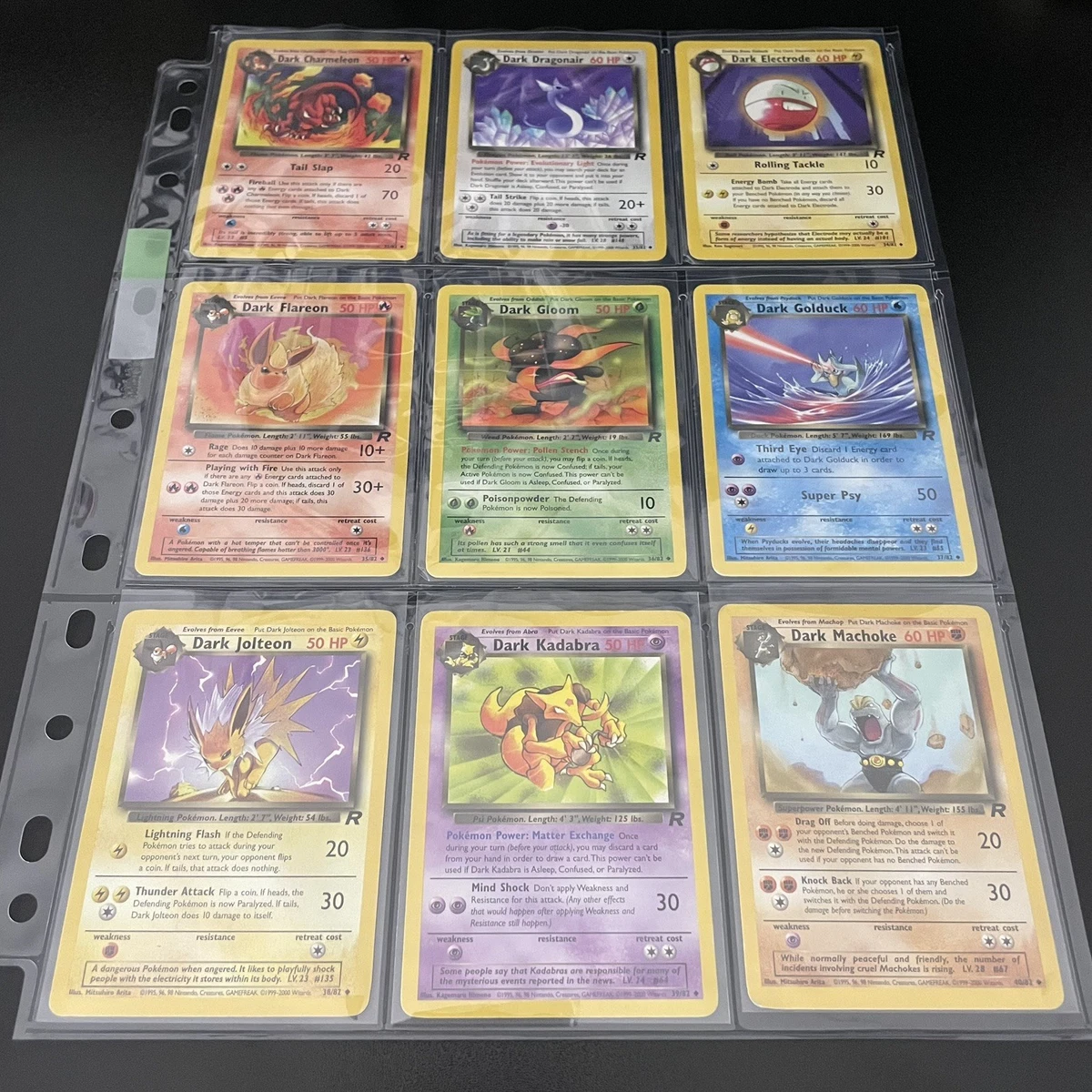 Pokémon Trading Card Complete Team Rocket Sets in English for sale