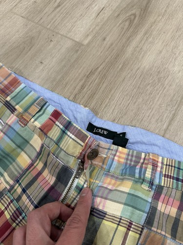 Vintage J. Crew Patchwork Chino Pants 34x32 - Picture 6 of 12
