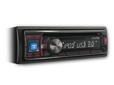 ALPINE CDE-131R Autoradio | 4x50W | USB | MP3 | 4-Farb | RemoteReady | *Rarität*