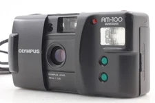 [N MINT] Olympus AM-100 Quartz Date QD Point & Shoot 35mm Film Camera From JAPAN