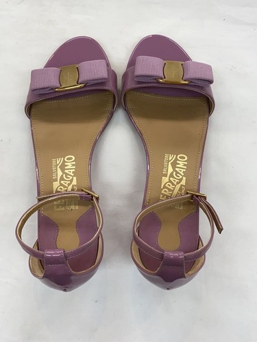 Salvatore Ferragamo Sandals UK6.5 PUP PVC 34926 Used - Picture 3 of 8