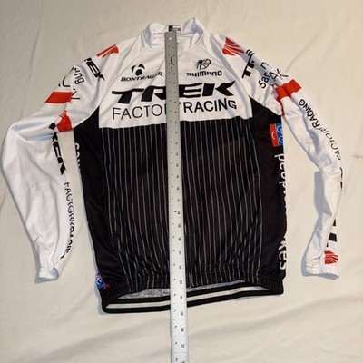 Trek Factory Racing Full Zip Long Sleeve Cycling Jacket Jersey