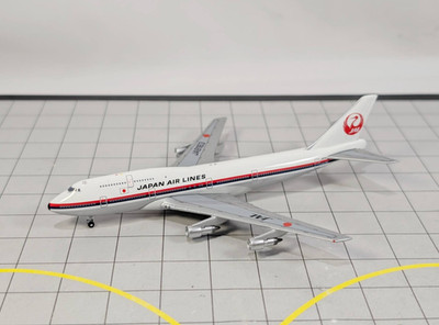 JAPAN AIRLINES Boeing 747-300 Aircraft Model 1:500 Scale Big Bird 500 JA8163