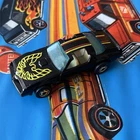 Vintage Hot Wheels 1977 BW Black Bandit Hot Bird Pontiac Trans Am Hong Kong NM