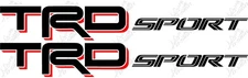 TRD SPORT Decals Kit Toyota Tacoma Truck Side Bed Vinyl Stickers calcomania