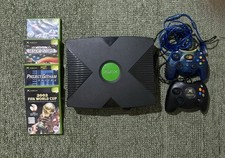 Microsoft Original Xbox Console, Controls,  Games Bundle