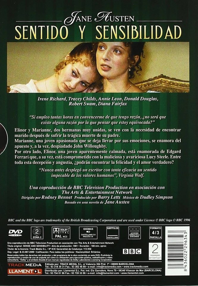 PACK SENTIDO Y SENSIBILIDAD - Imagen 2 de 3