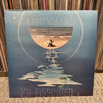 Ed Fissinger   Light Years Away LP 1977 folk psych rock Minnesota EX/EX