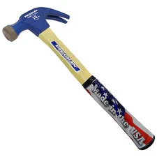 Vaughan Fs16 Nail Hammer, 16 Oz., Steel, Non-Slip