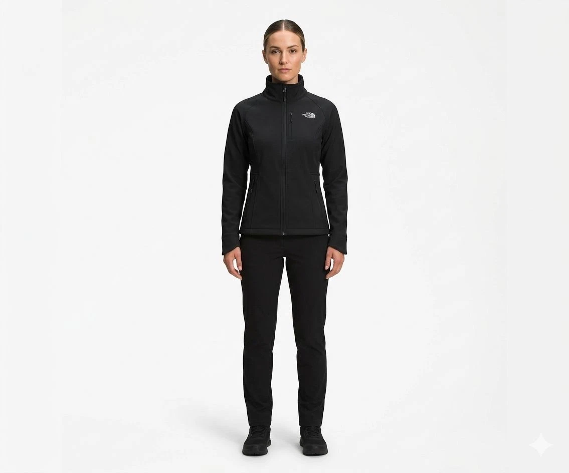 New Women The North Face Black Apex Bionic Softshell Jacket