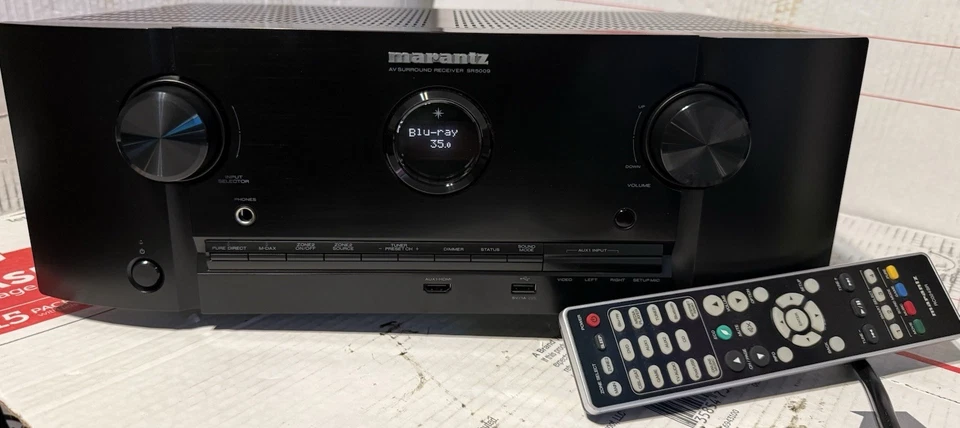 MARANTZ SR5009 - 7.2 Ch 4K -HDMI AV RECEIVER, CD, BLUETOOTH, w/ CONTROL NICE! - Image 2 of 4