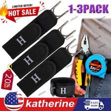 Tactical Metal Hook Elastic Belt Unisex Buckle-Less Invisible Waist Belt Closure