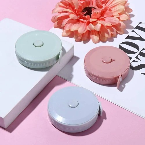 2 Pack 1.5m Small Tape Measure Portable Student Soft Leather Three Measurement - Picture 3 of 21