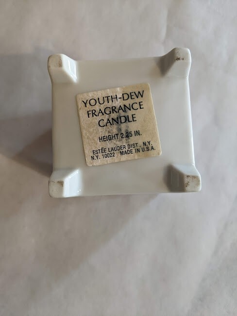 Estee Lauder Youth Dew Candle Holder Only