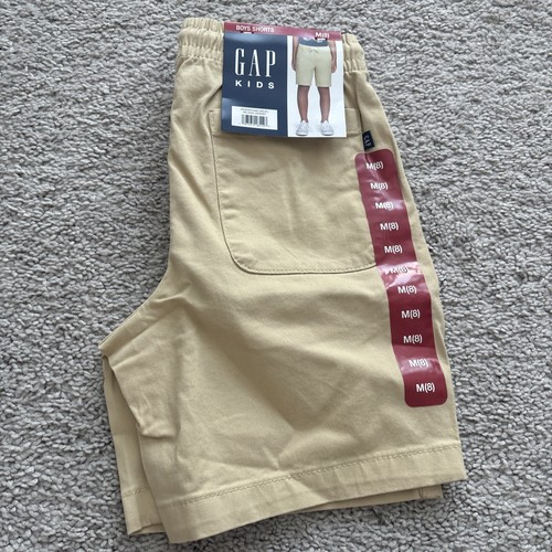 Gap Kids Boys Pull On Elastic Waistband Front & Back Pockets Stretch Shorts - Picture 2 of 5