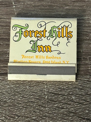 MATCHBOOK - FOREST HILLS INN - STATION SQUARE, QUEENS LONG ISLAND, NY VINTAGE