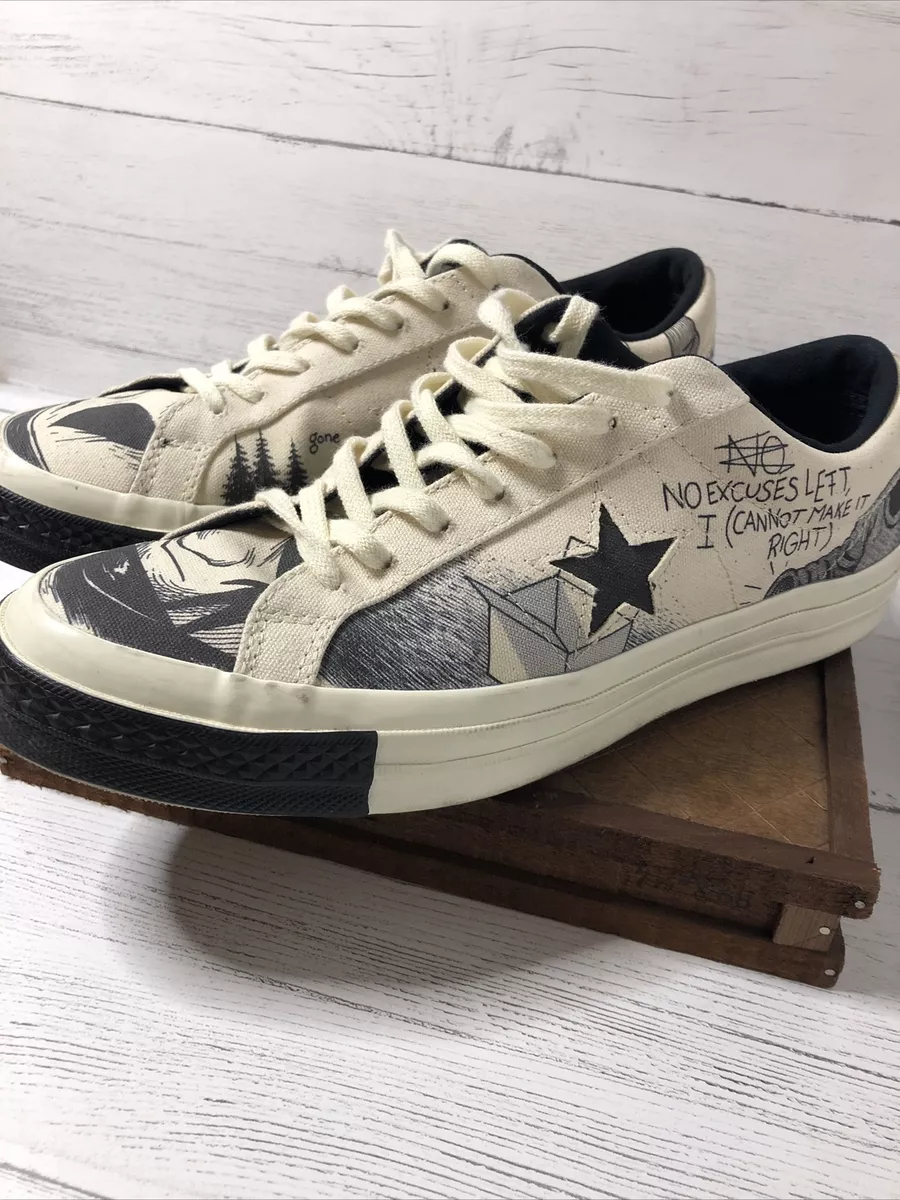 Converse x Tyler The Creator x Footlocker 164533C Black Beige Mens Size 9.5