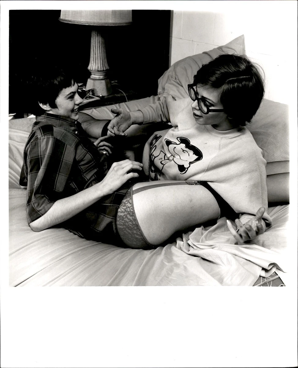 LD321 Original Photo PAM MCKNIGHT DINDI MOON CUDDLING LESBIAN XXX SCENE  OPENER | eBay