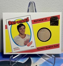 2001-02 TOPPS/O-PEE-CHEE ARCHIVES MARCEL DIONNE #AS-MD ARENA SEATS DETROIT