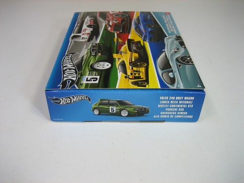 Hot Wheels Volvo 240 Drift Wagon White 6-Car Set Lancia Delta Sealed NIB RARE - Picture 8 of 10