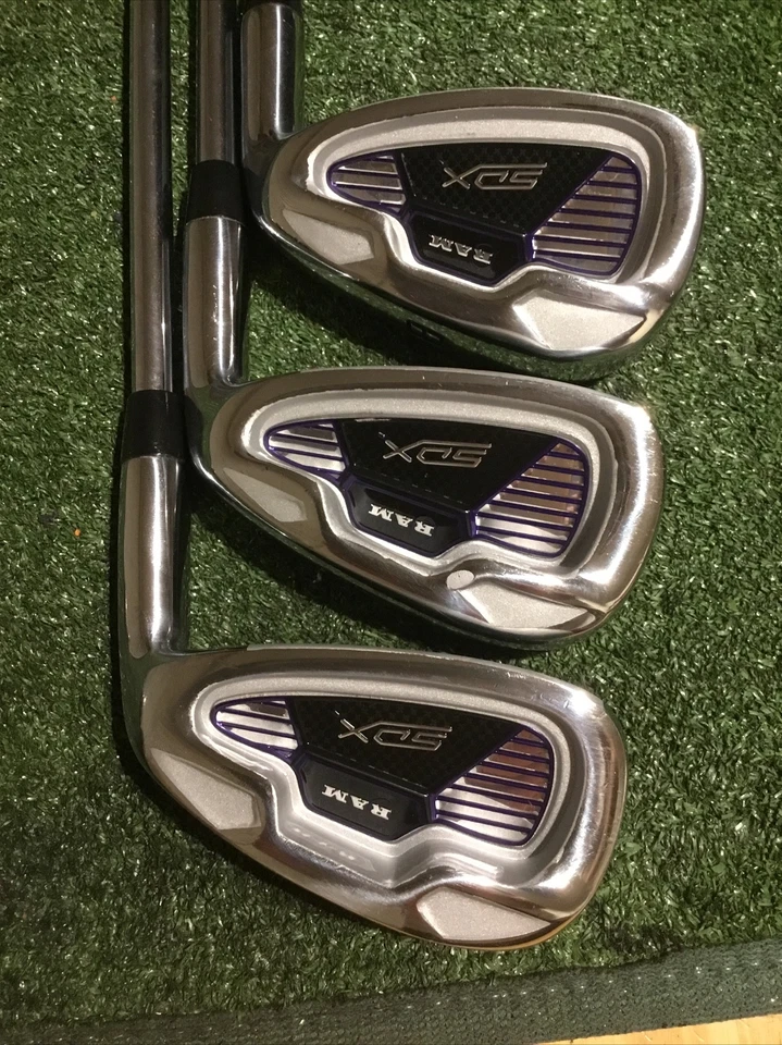 RAM Ladies SDX Irons Set 6-PW Synchronized Steel Shafts - Image 3 of 4