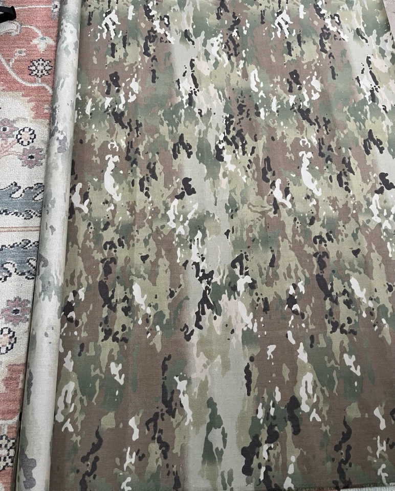 Cordura 1000d US Army OCP/Scorpion Camouflage fabric-60in Wide-PUxDWR-Roll Goods - Image 3 of 4