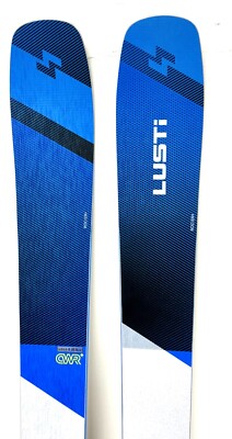 New 186 cm Lusti CWR 95+ Men's Skis w/VIST Speedcom plate w/VSP 412 bindings