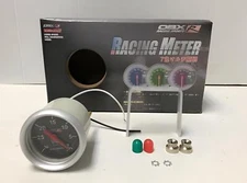 OBX Black Diamond Racing Sport Meter Vacuum Gauge
