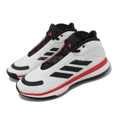 adidas Bounce Legends Cloud White Black Scarlet Men Basketball Shoes IE9277