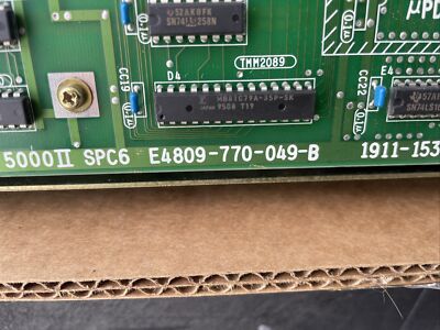 OKUMA E4809-045-109-D Mother PC BOARD Daughter E4809-045-110-C