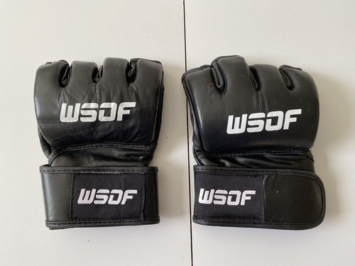 Gants MMA Ouano – Taille LG, Autographe Fedor Emelianenko, Idéal Collection UFC