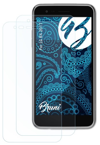 Bruni 2x Proteggi Schermo per LG K4 2017 Pellicola Protettiva Protettore Schermo - Foto 3 di 4