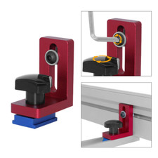 Aluminium Profile Fence 75 Type Miter Track T-Track Backer 30-80CM Sliding Brack