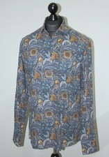 Stenstroms Fitted body mens flovers shirt Size 40 15 3/4