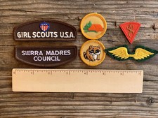 Girl Scout Badge / Patch Lot of 6 Vintage 1970's-1980's