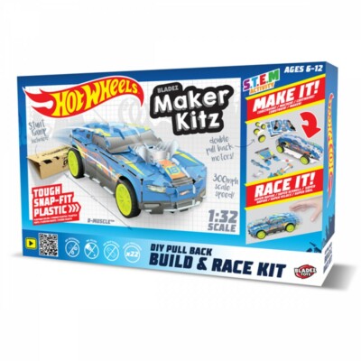 New Original Hot Wheels Maker Kitz - Build & Race Kit Single Pack -Free Shipping