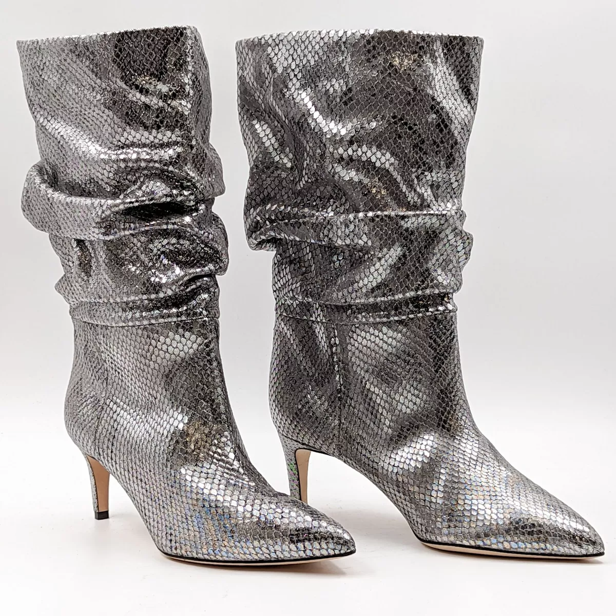 60mm Suede Slouchy Boots