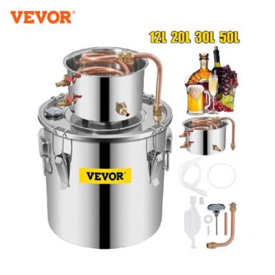3 5 8 Gal Alcohol Distiller Machine Moonshine Apparatus Beer Brewing Equipment