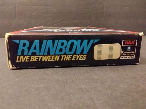 RARE Rainbow Between the Eyes Concert (VHS, 1982) TESTED Live Video Tape RCA - Picture 5 of 7