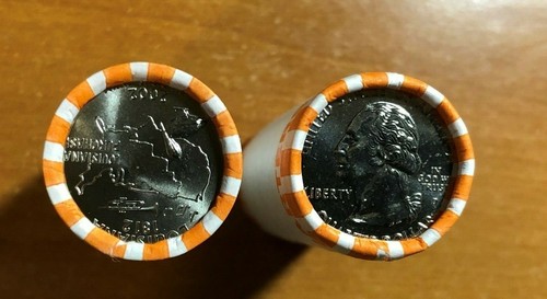 2002 LOUISIANA P&D STATE QUARTER ORIGINAL BANK ROLLS -UNCIRCULATED - Picture 3 of 3