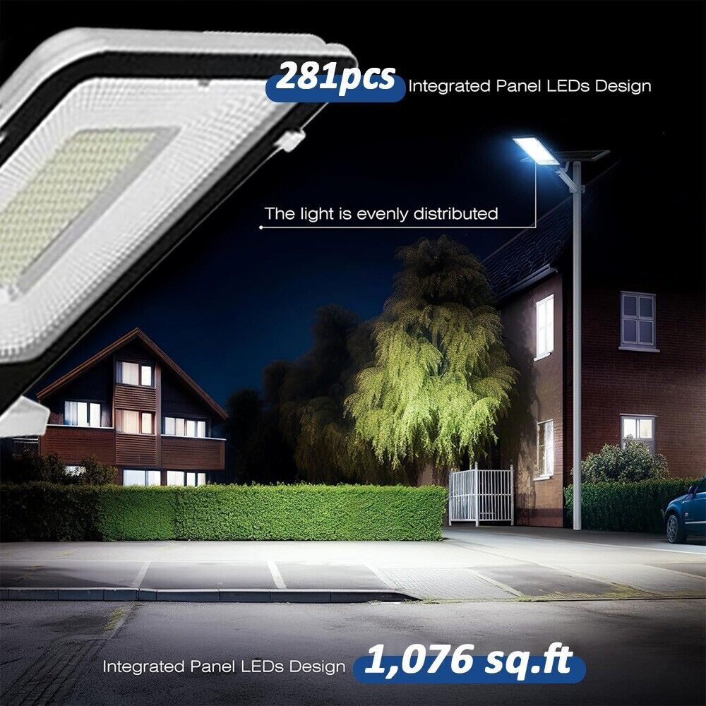 50000W Commercial Super Large Home Solar Street Lights High Intensity