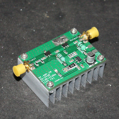 New Finished 600MHz 2W 40dB Broadband Class A Linear Power Amplifier