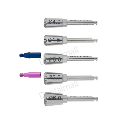 Implant ET 4.0-6.0 Bone Profiler & Guide Screw Mini & Regular fit OSSTEM Hiossen