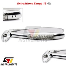 Zahn Extraktions zange Nr. 13 Oberkiefer Unterkiefer Backenzahn Dental Zange