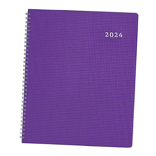 2024 DuraFlex Weekly Planner, Appointment Book, 12 Months, January to