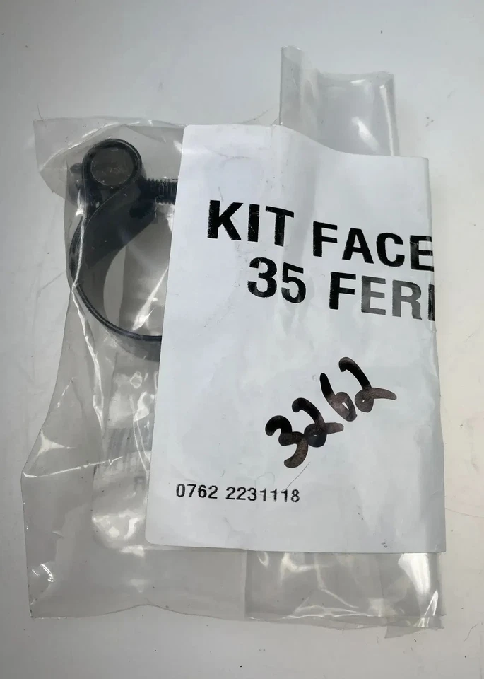 Original LeoVince exhaust pipe clamp 35 mm black Universal - Image 3 of 3